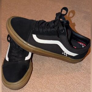 Vans Black and White Sneakers